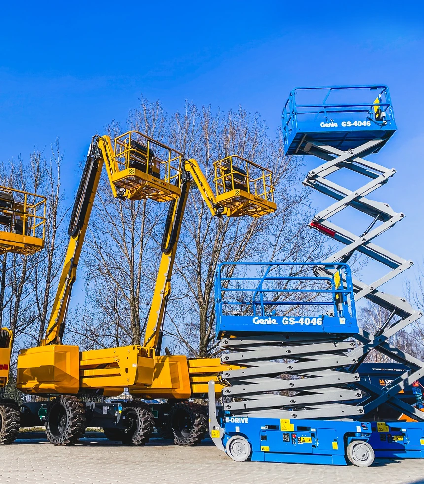 podnośniki koszowe na wynajem w Bydgoszczy