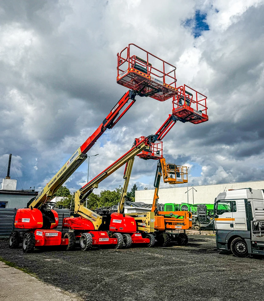 podnośniki koszowe Płock na wynajem