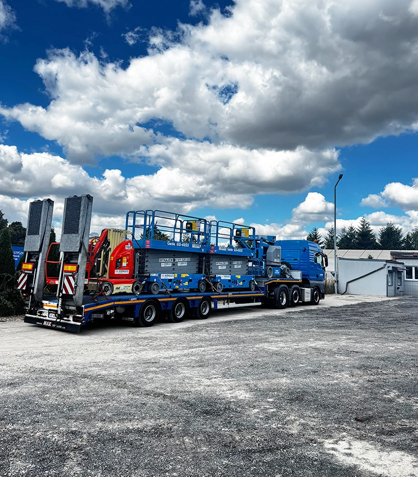 podnośniki koszowe na wynajem w Płocku