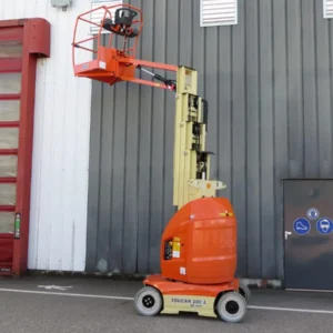 jlg toucan 10e-l wysunięty maszt podnośnika