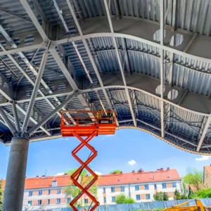 jlg 4069 uniesiony kosz